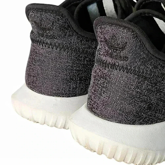 Adidas Originals Tubular 6.5 Black Grey Knit Sneakers - Picture 12 of 16